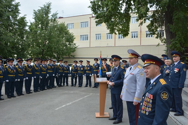 Сотрудники ИК-46 (г. Невьянск) приняли участие в Параде Победы в Екатеринбурге