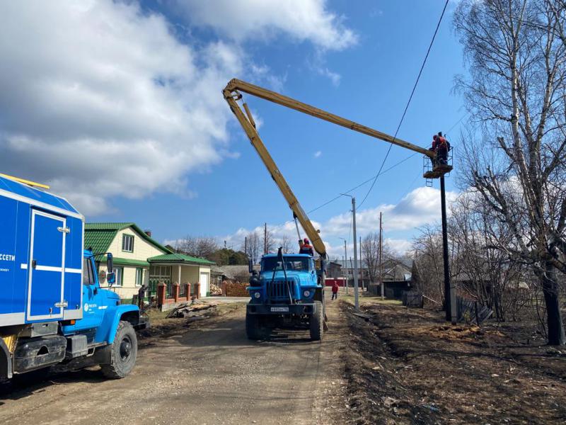 Ситуация по электроснабжению поселка Сосьва к этому часу