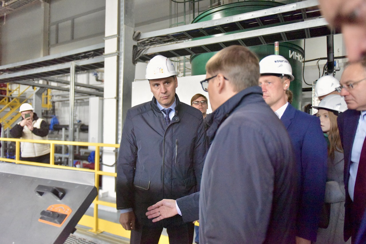 Денис Паслер объявил о запуске новых очистных сооружений в Ревде